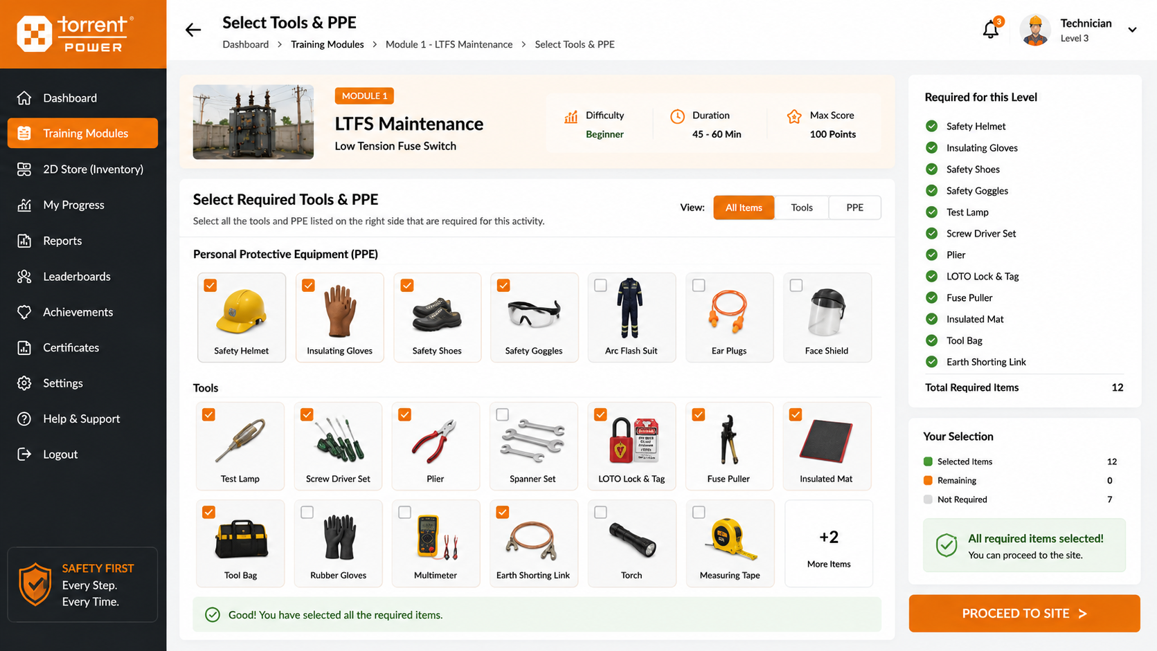 Torrent Power VR Electrical Field Service Training screenshot 8
